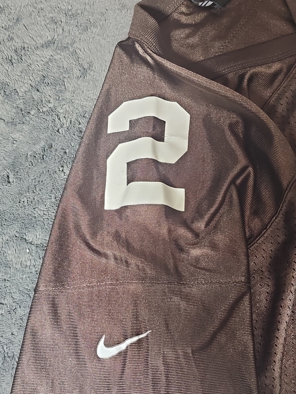 Vintage Tim Couch Cleveland Browns Nike Football Jersey Brown NFL Size XL - Picture 4 of 10